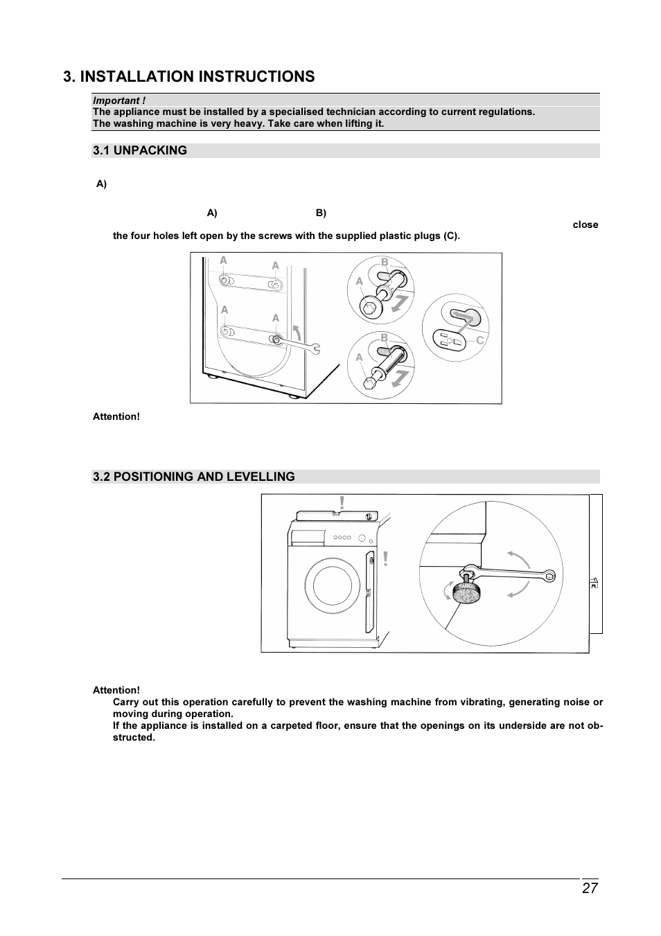 Smeg SLB12SB User Manual | Page 5 / 24