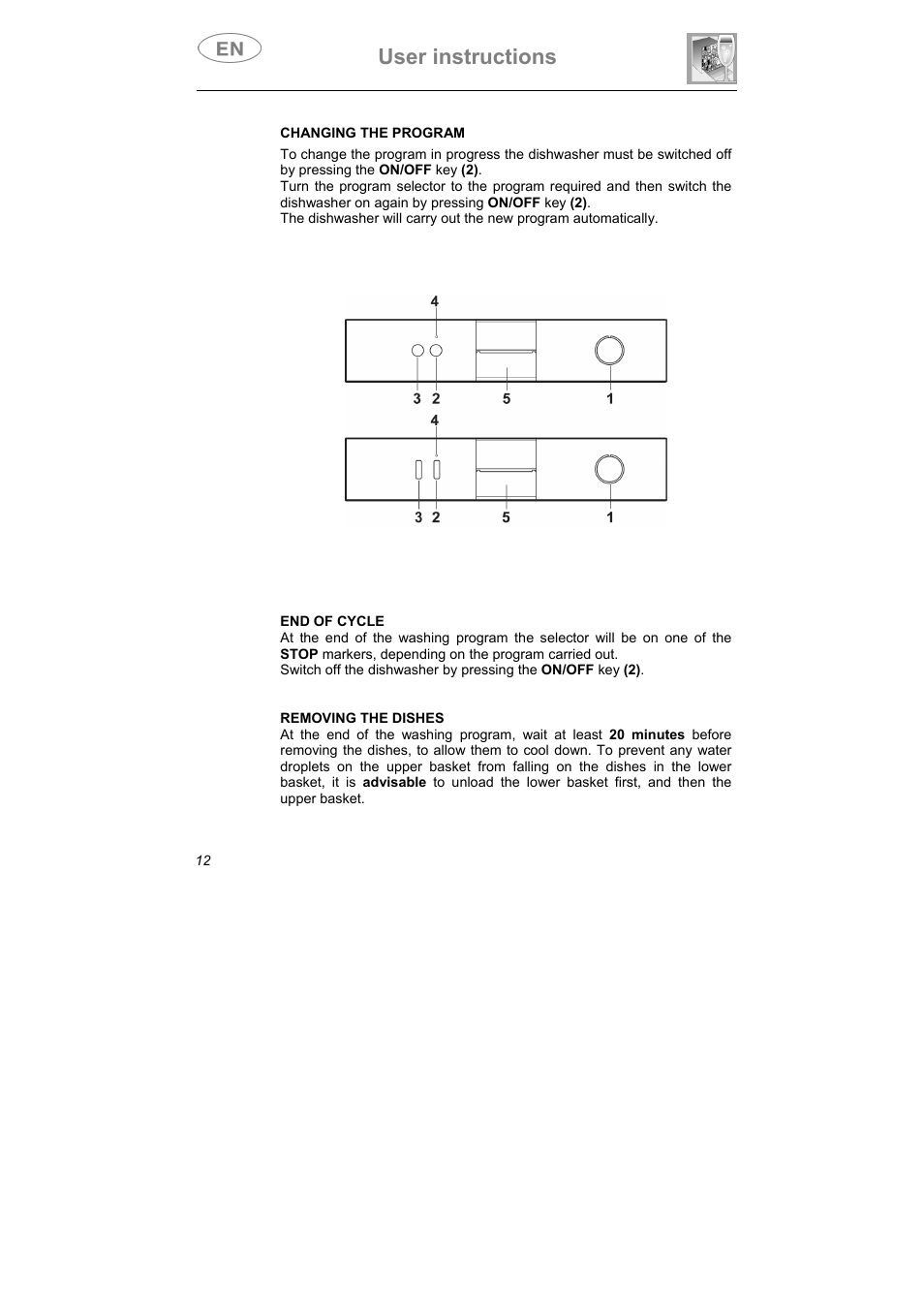 User instructions | Smeg CA01-5 User Manual | Page 13 / 30