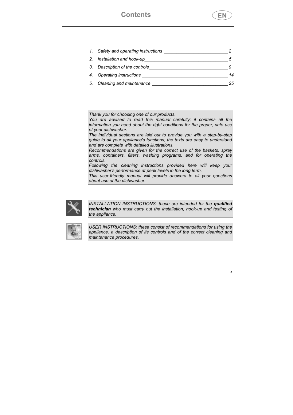 Smeg CA01-5 User Manual | Page 2 / 30