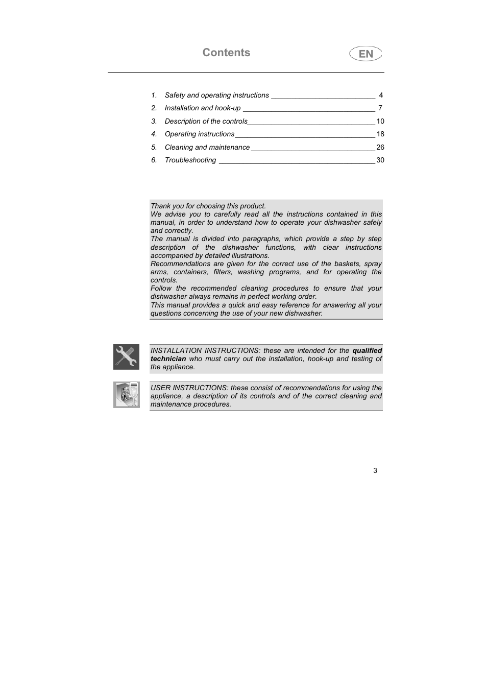 Smeg SNZ4427 User Manual | Page 2 / 31