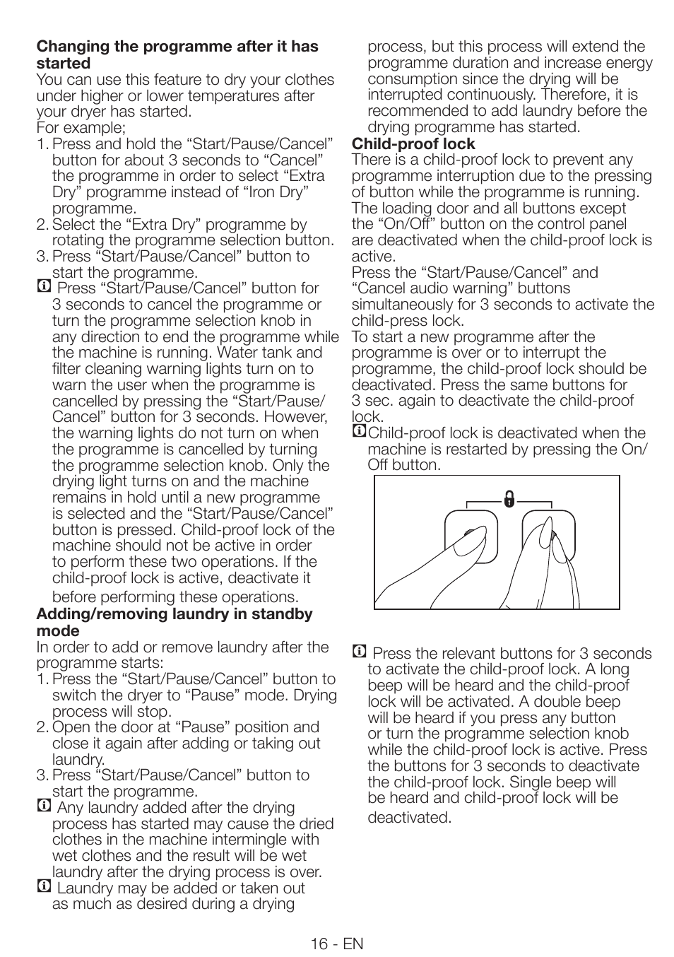 Smeg AS 73 CS User Manual | Page 16 / 20