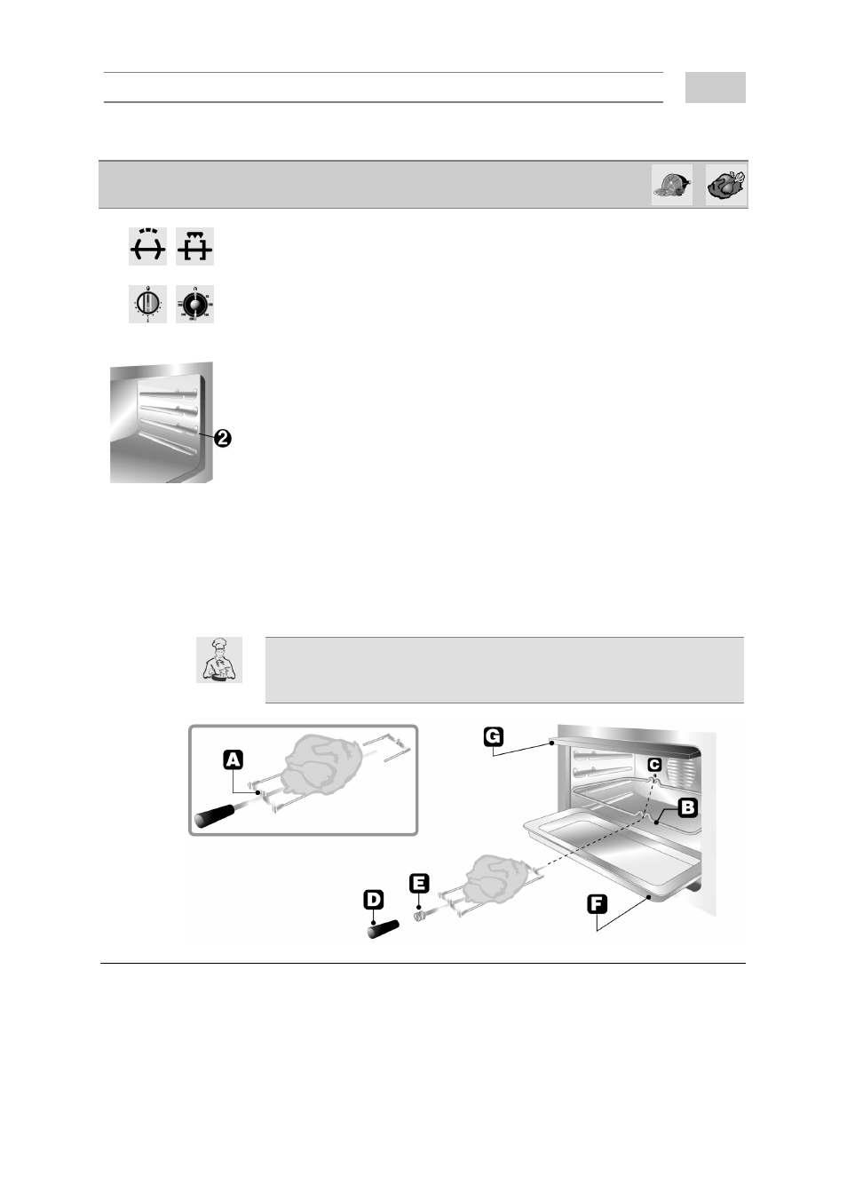 Cooking hints | Smeg SE1055MF User Manual | Page 17 / 24