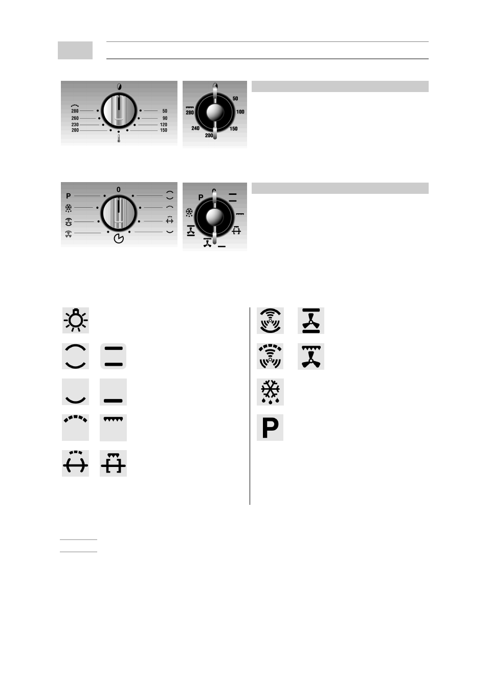 Description of controls | Smeg SE1055MF User Manual | Page 6 / 24