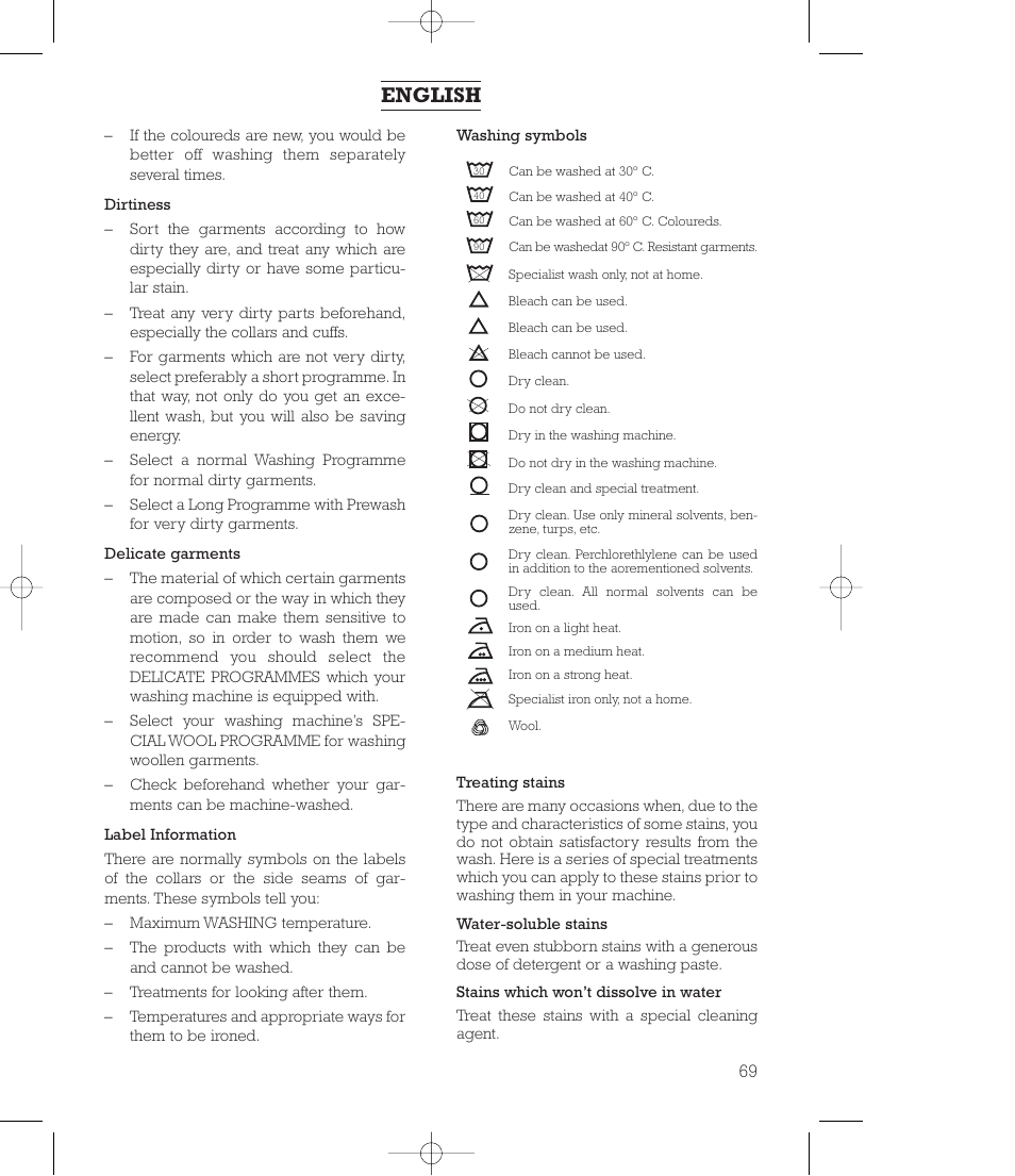 English | Smeg 43CT User Manual | Page 11 / 14