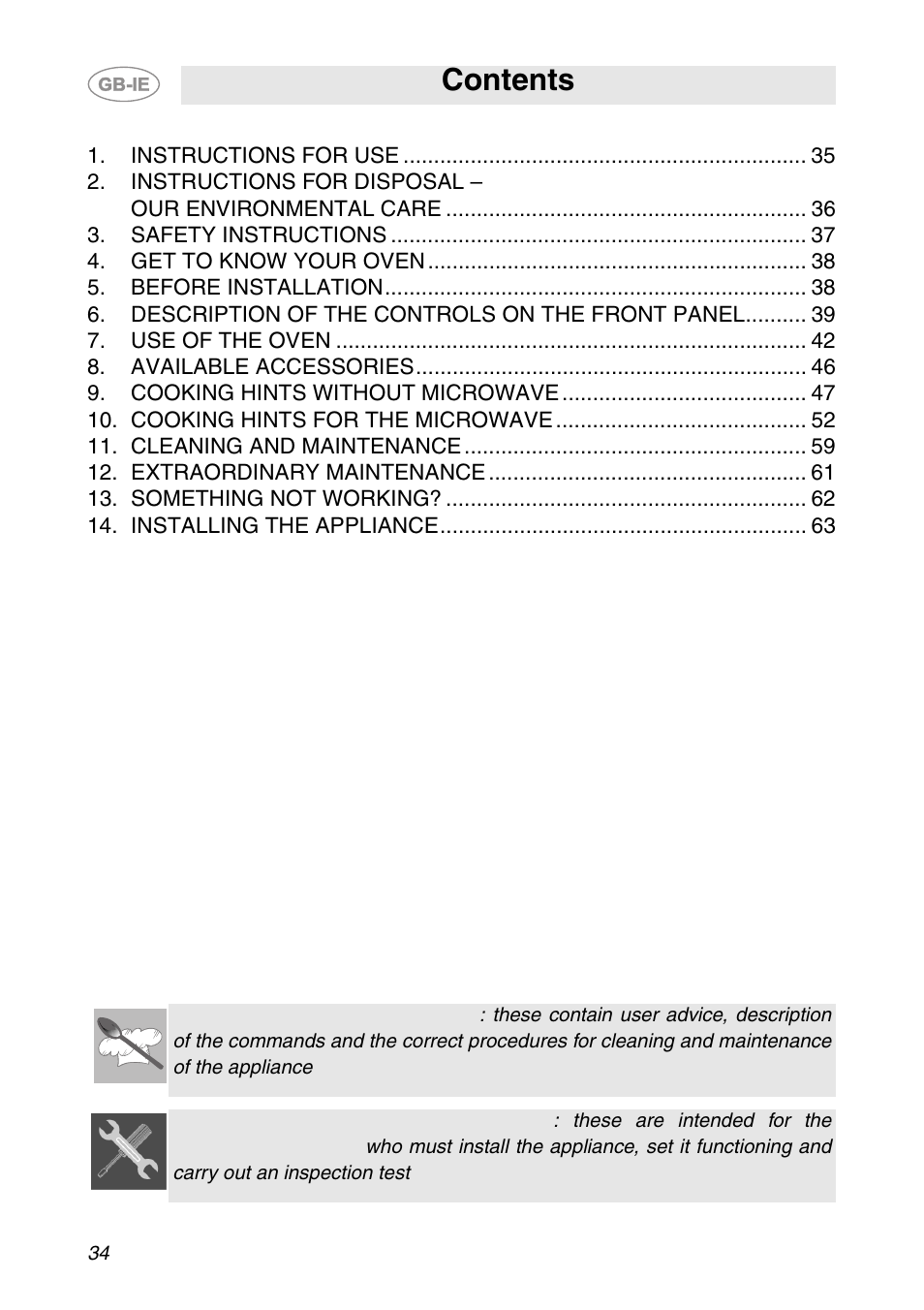 Smeg S200EB/1 User Manual | 31 pages