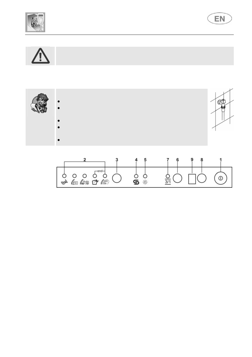 2 washing programs, User instructions | Smeg ST4108 User Manual | Page 12 / 32