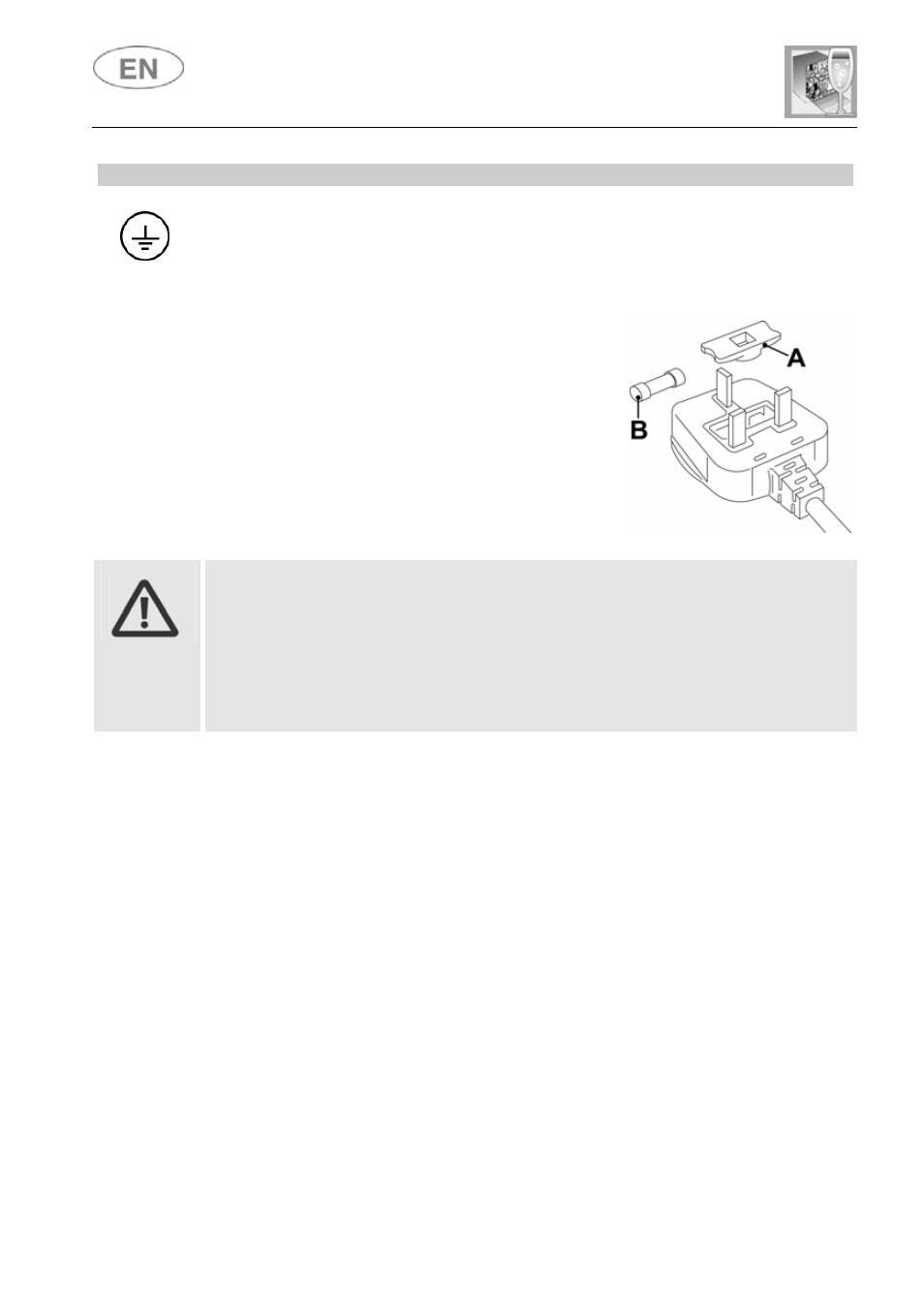 User instructions, For great britain only, Fuse replacement | Smeg ST4108 User Manual | Page 9 / 32