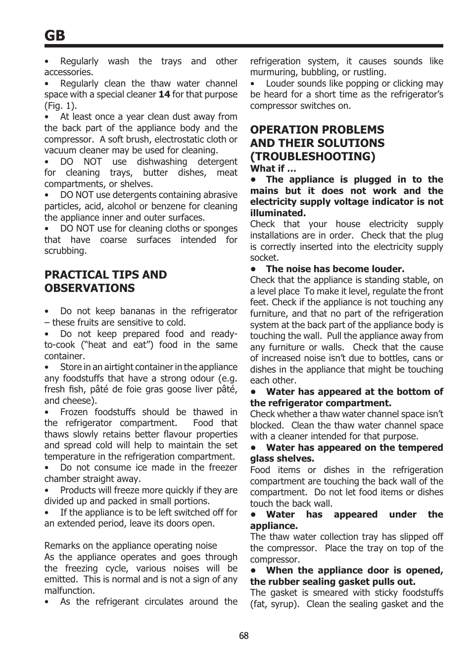 Smeg FC32AP User Manual | Page 12 / 13