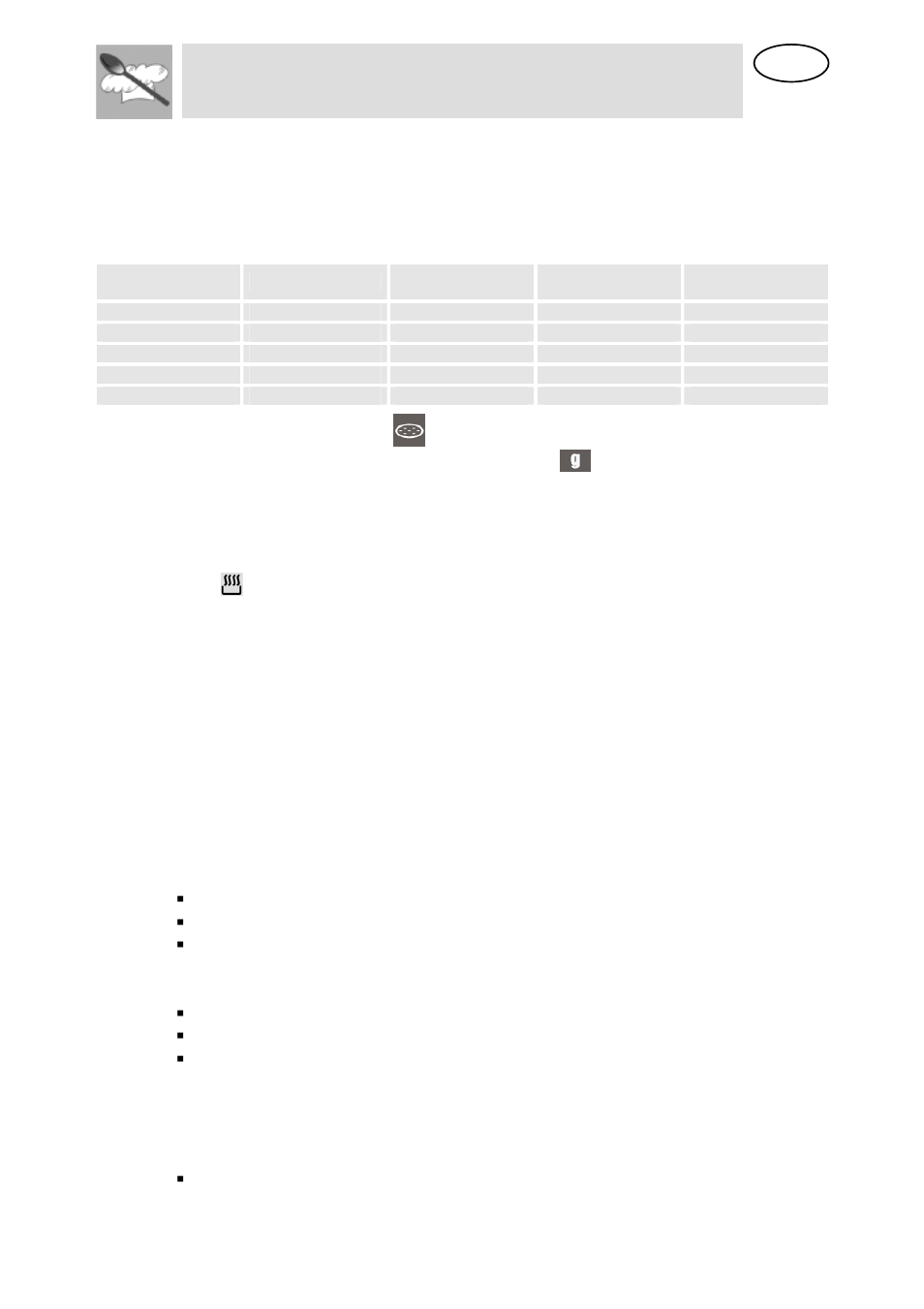 Instructions for the user, 5 when the oven is working | Smeg S45MCX User Manual | Page 14 / 34