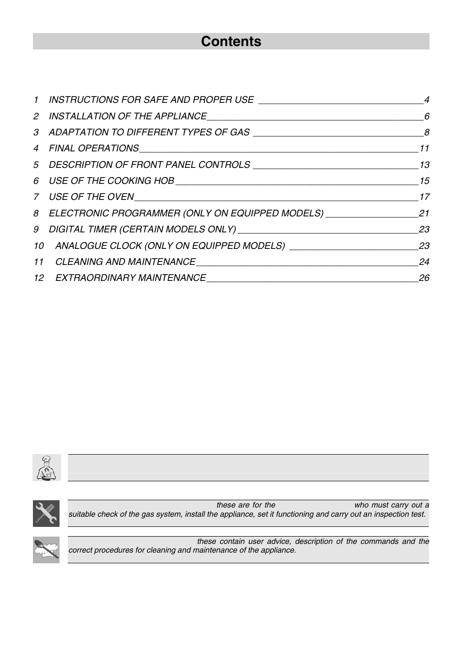 Smeg WIL61BVM User Manual | 24 pages