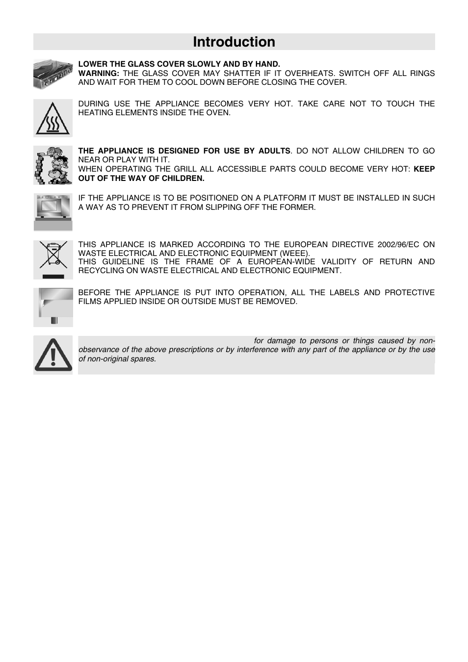 Introduction | Smeg WIL61BVM User Manual | Page 3 / 24