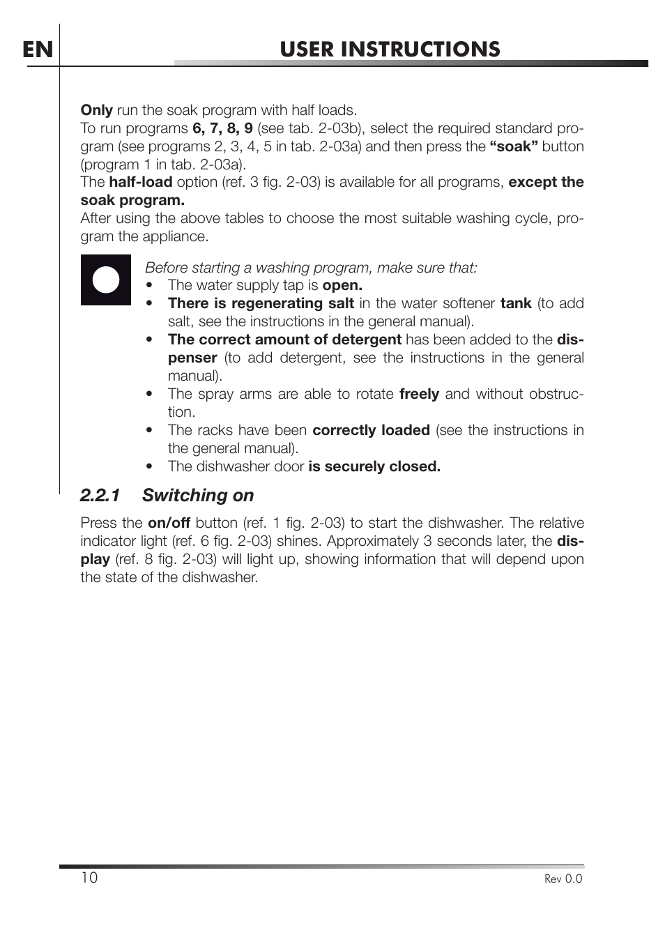 User instructions | Smeg PLA8743X User Manual | Page 11 / 102