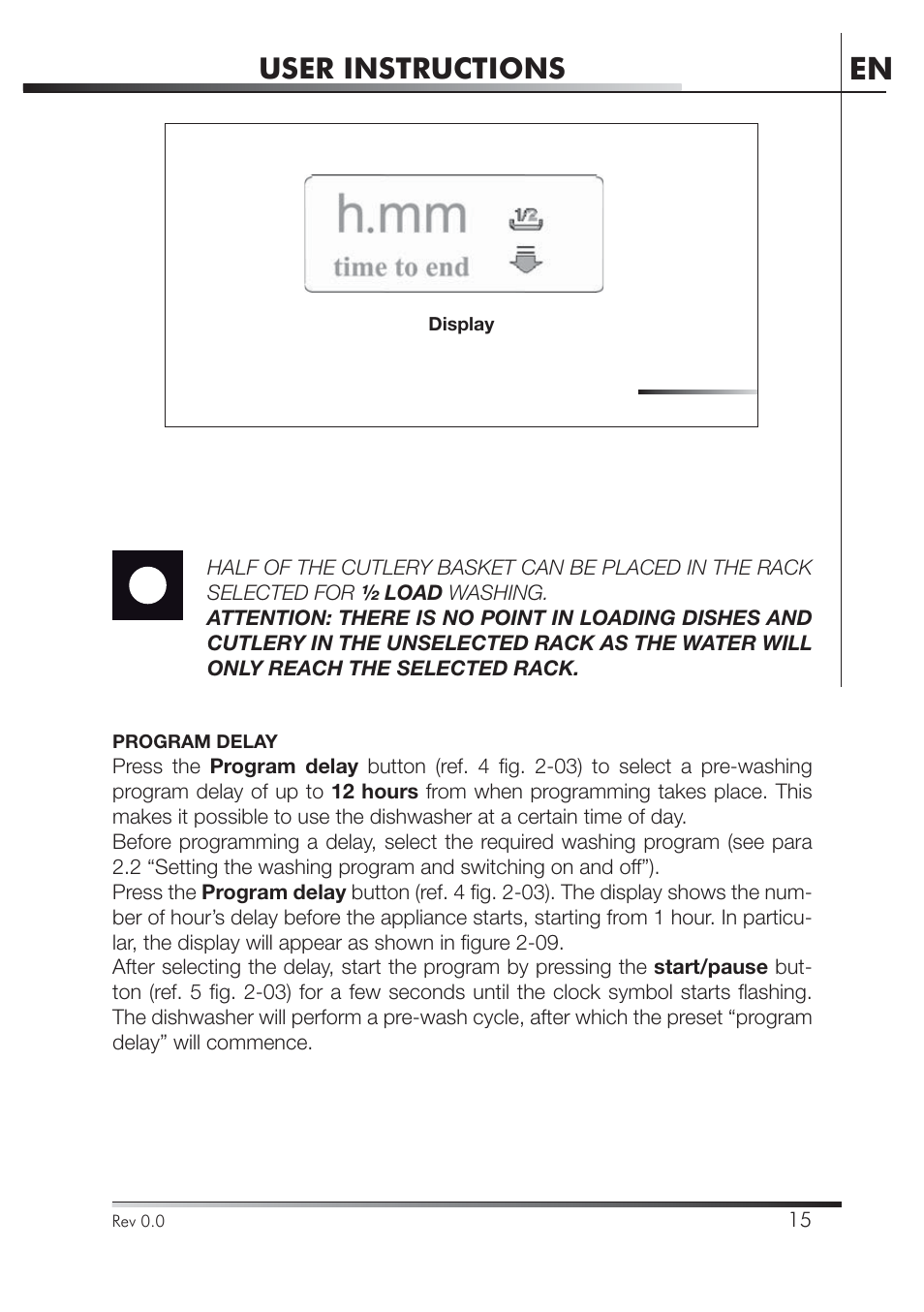 User instructions | Smeg PLA8743X User Manual | Page 16 / 102