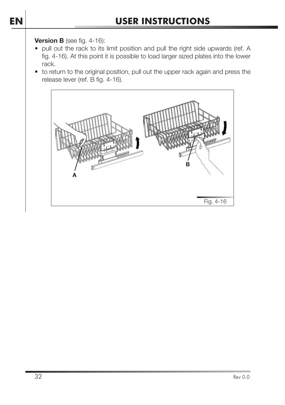 User instructions | Smeg PLA8743X User Manual | Page 54 / 102