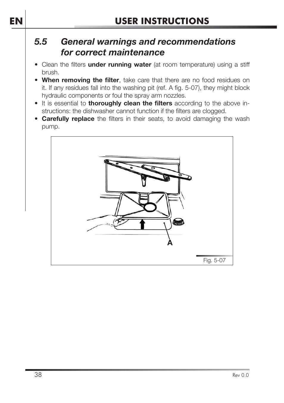 User instructions | Smeg PLA8743X User Manual | Page 60 / 102