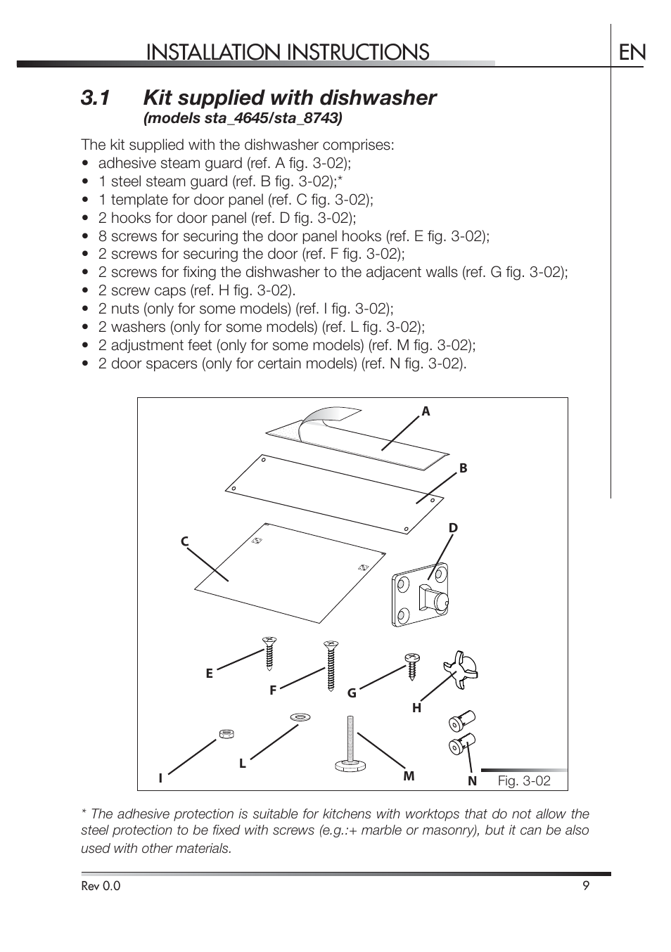 Smeg PLA8743X User Manual | Page 72 / 102