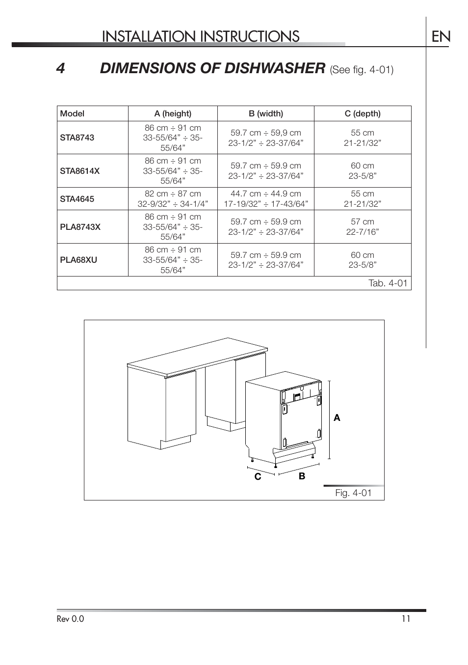 Smeg PLA8743X User Manual | Page 74 / 102