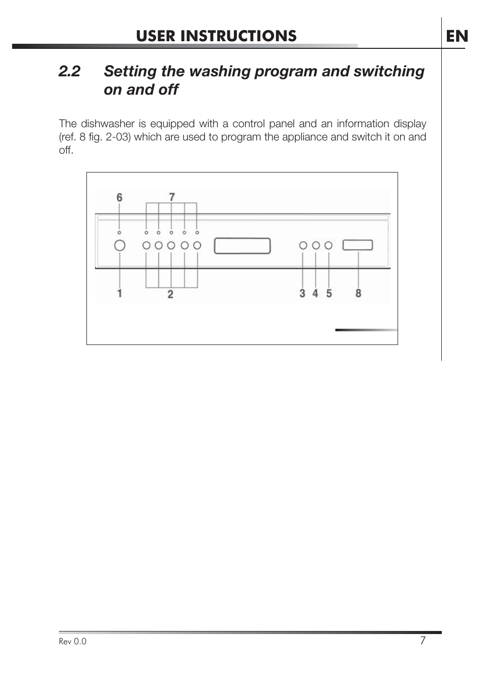User instructions | Smeg PLA8743X User Manual | Page 8 / 102