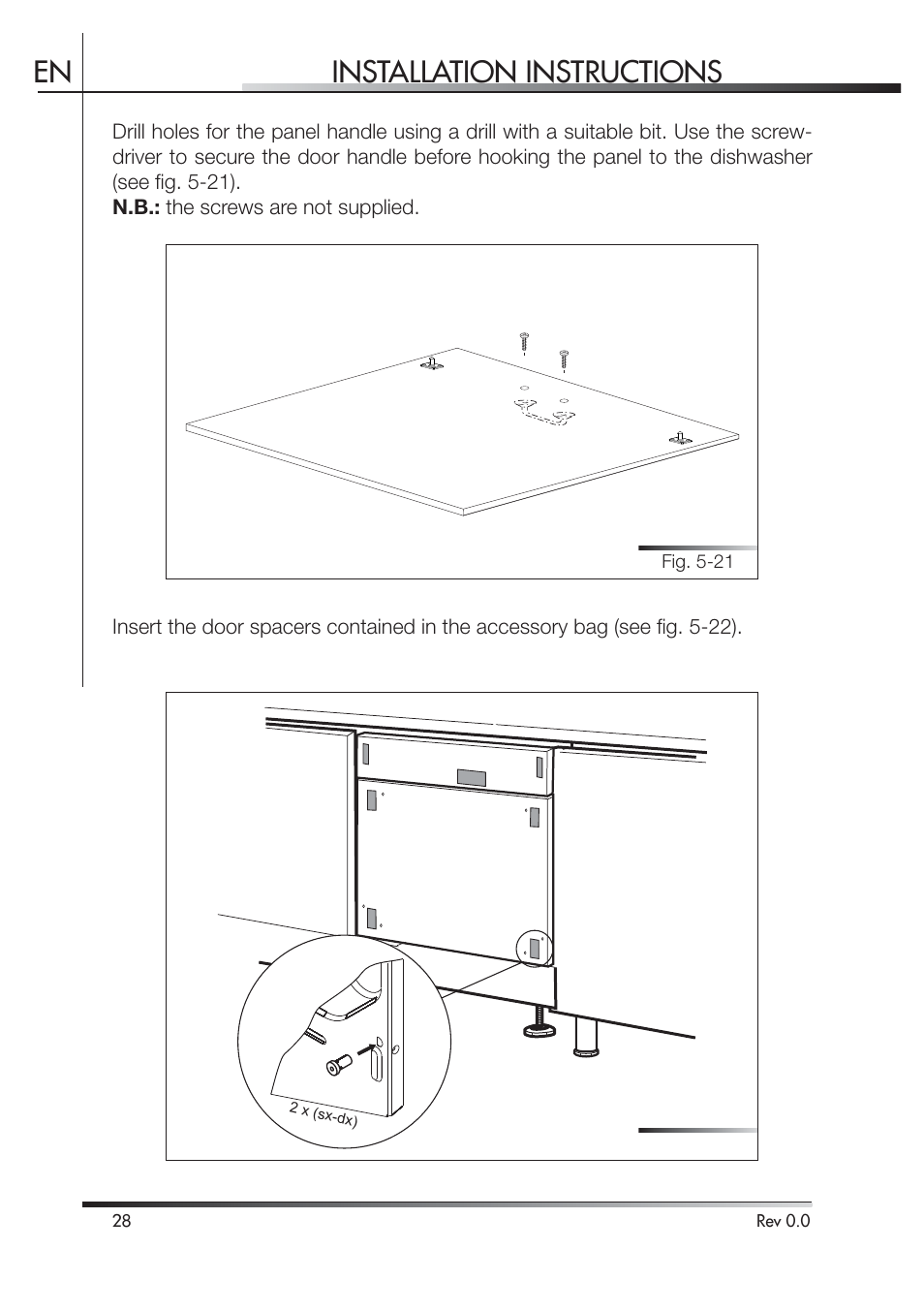 Installation instructions en | Smeg PLA8743X User Manual | Page 91 / 102