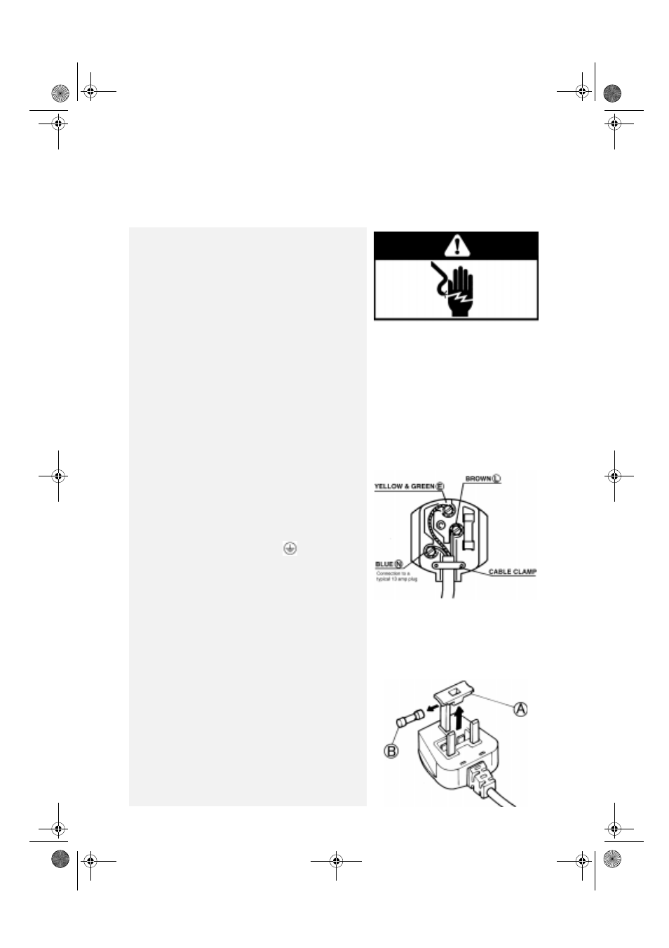Electrical connection | Smeg S600TL User Manual | Page 18 / 20