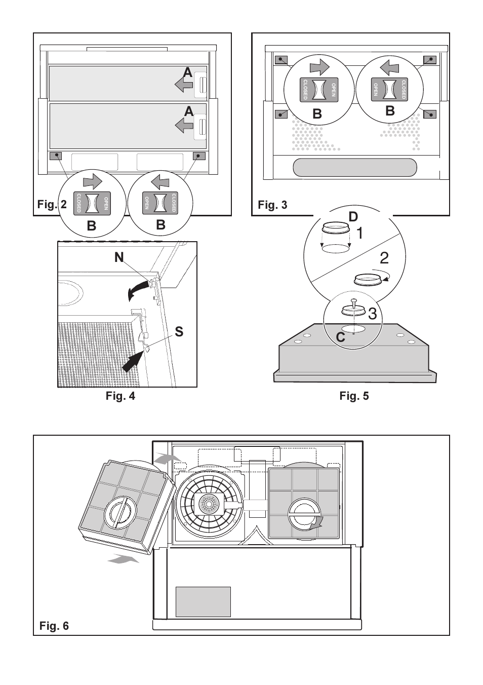 Ba a d c | Smeg KSET66D User Manual | Page 2 / 20