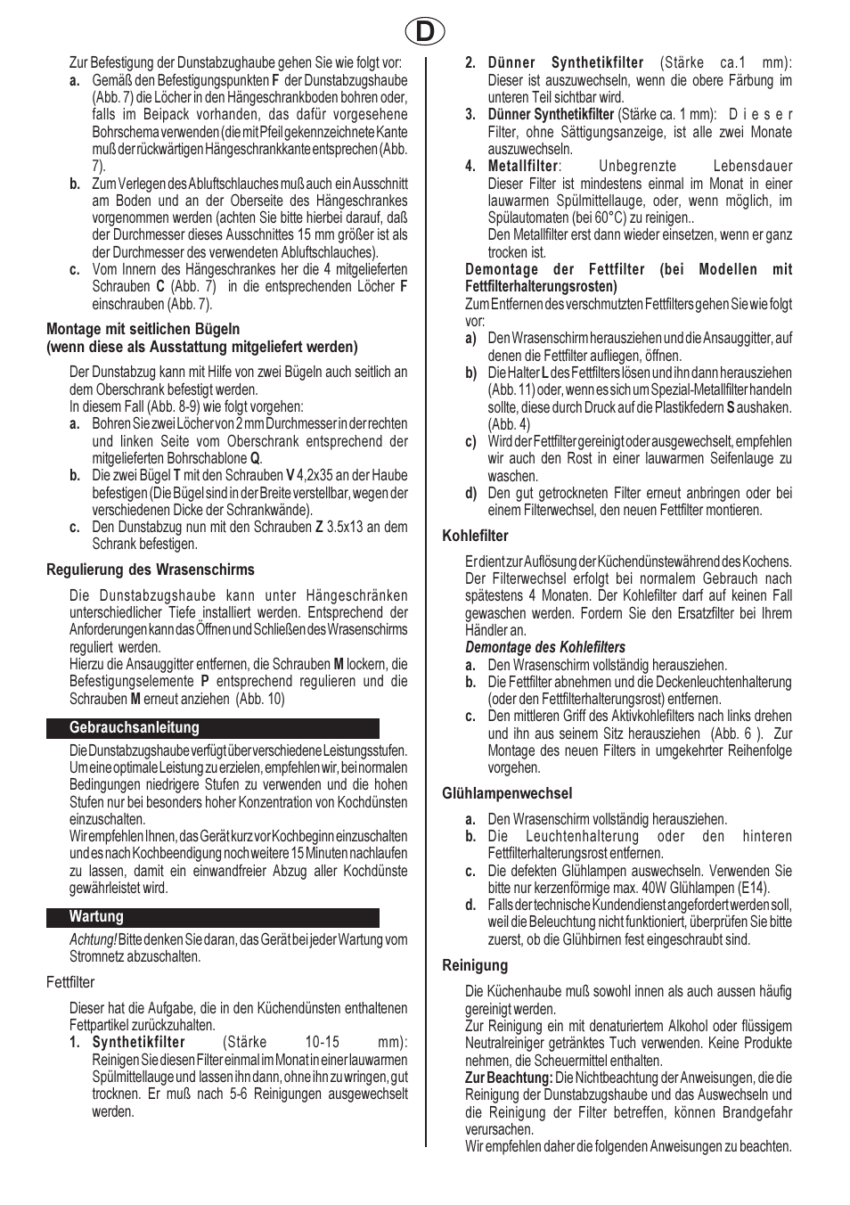 Smeg KSET66D User Manual | Page 5 / 20