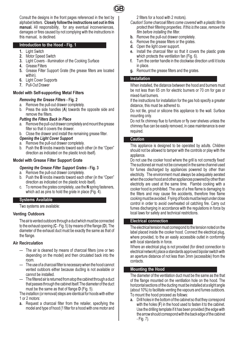 Smeg KSET66D User Manual | Page 6 / 20