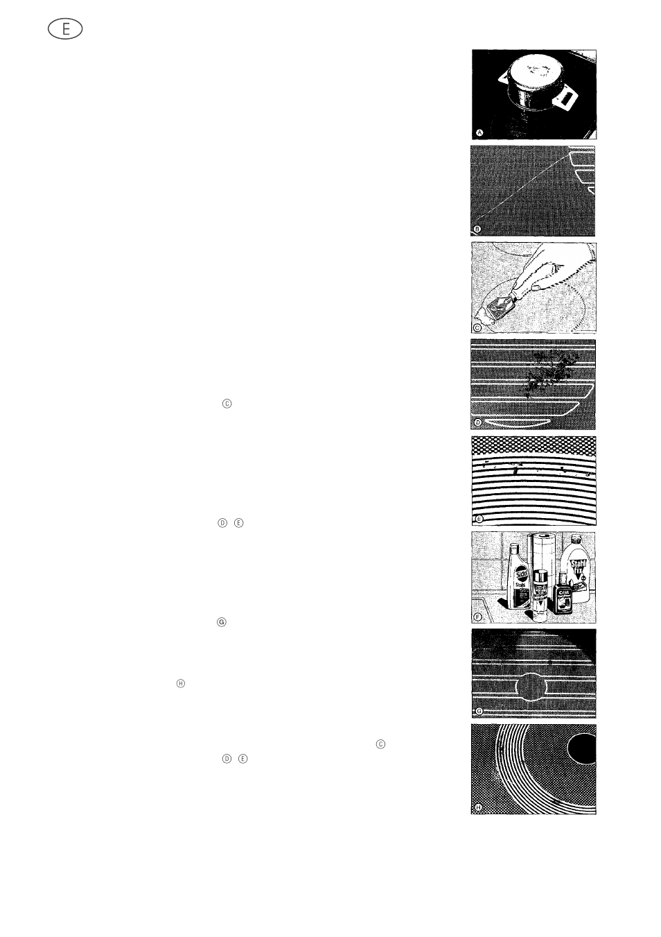 Limpieza y cuidado | Smeg SE2631TC User Manual | Page 46 / 49