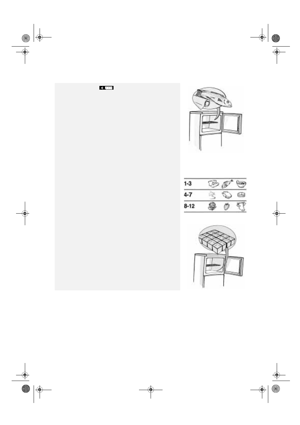 How to operate the freezer compartment | Smeg FR235A User Manual | Page 5 / 27