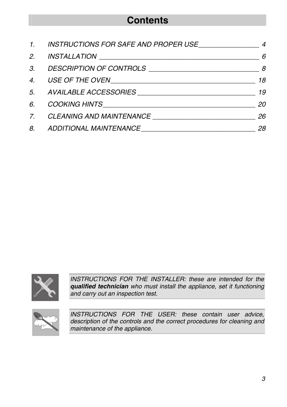 Smeg SA705X-7 User Manual | 28 pages