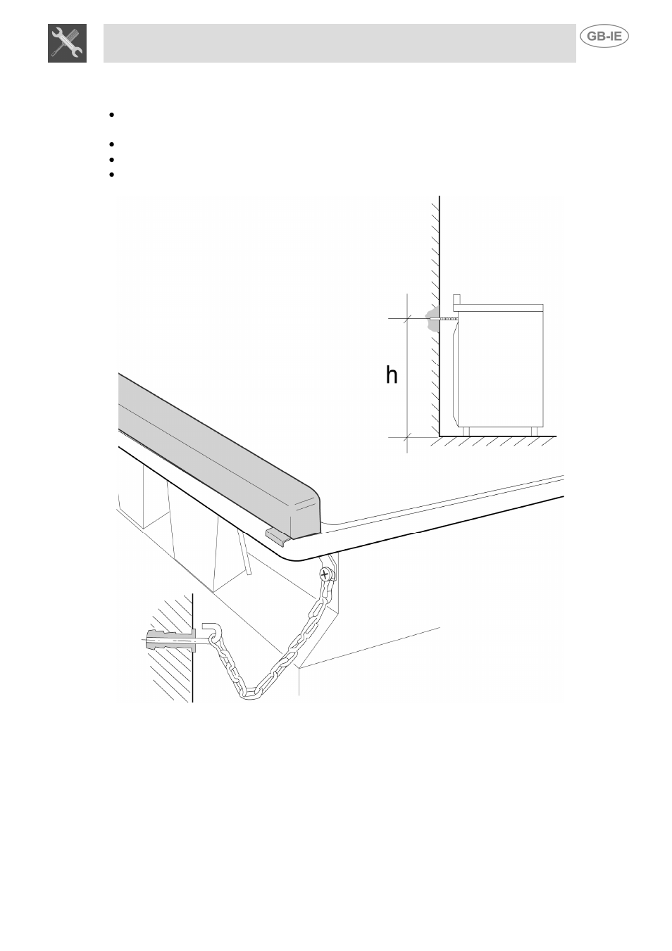 Wall fixing, Instructions for the installer | Smeg SSA91MFP1 User Manual | Page 11 / 24