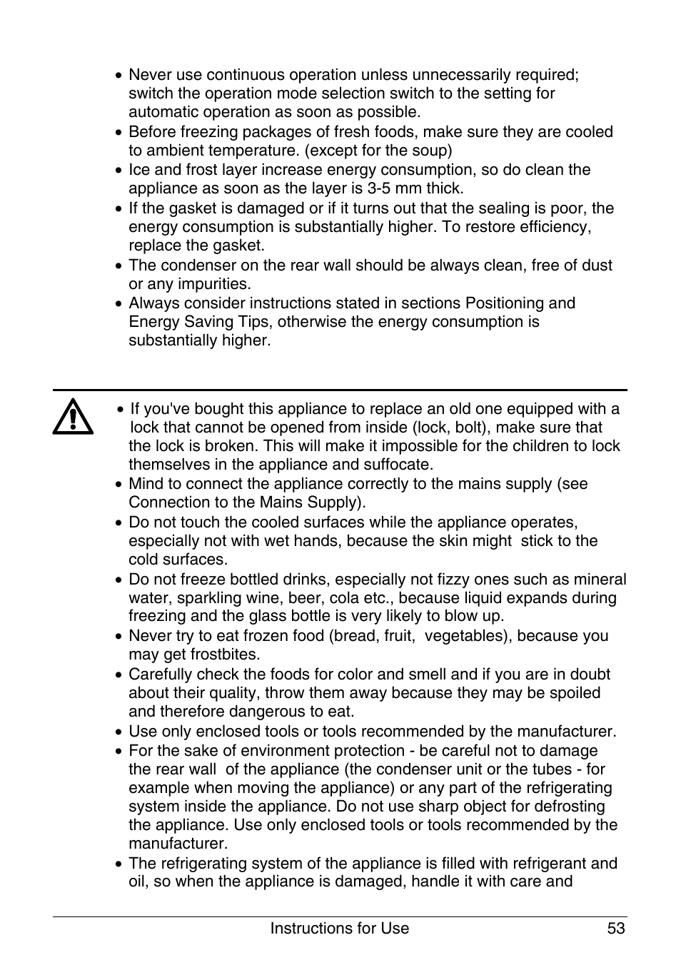 Important | Smeg UKVI144B User Manual | Page 3 / 15