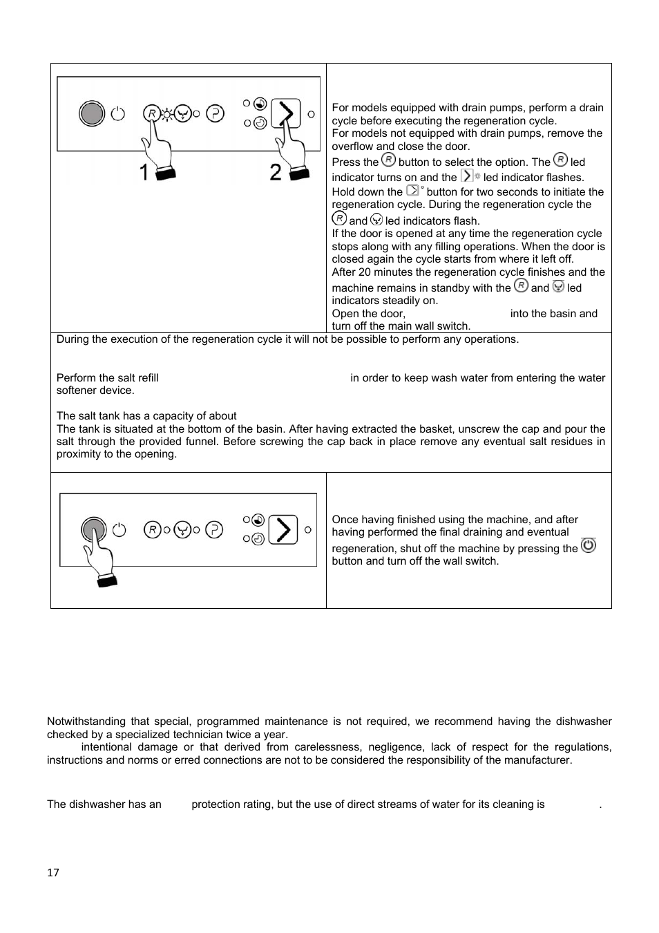 10 maintenance and cleaning | Smeg CW400RSD User Manual | Page 18 / 33