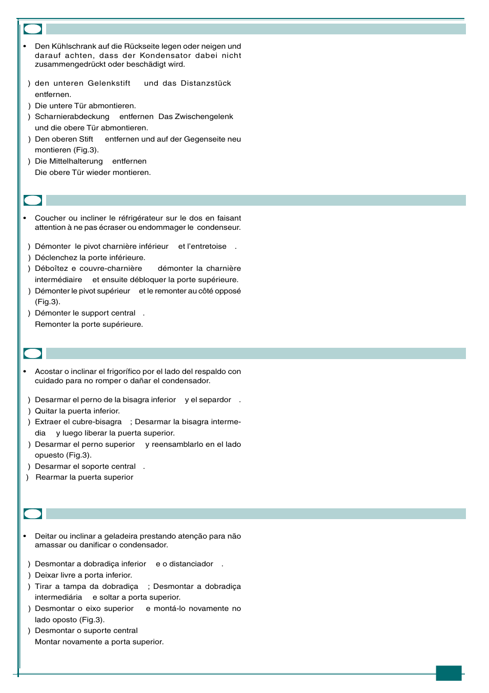 Smeg CR305B1 User Manual | Page 3 / 12