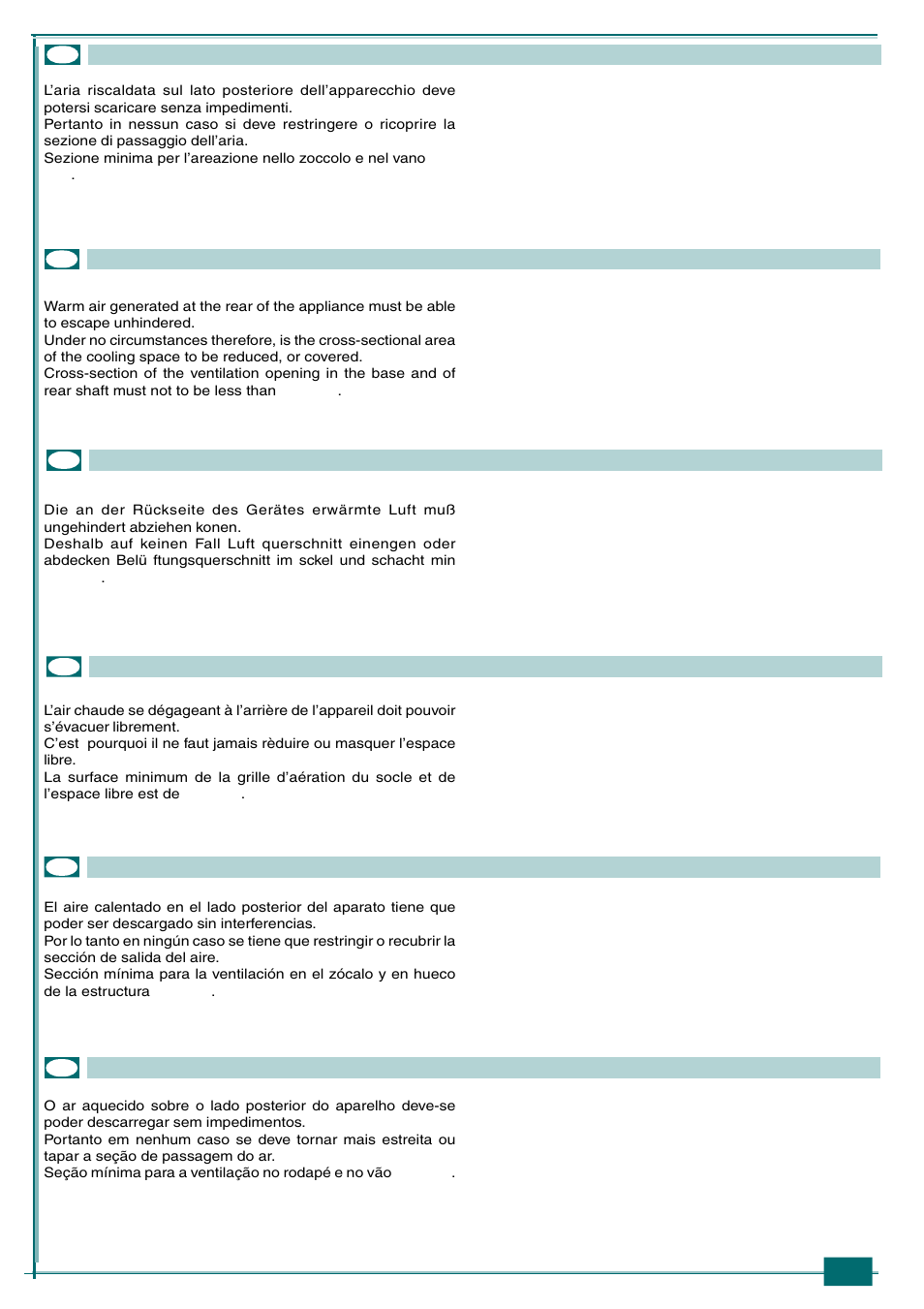 Smeg CR305B1 User Manual | Page 7 / 12