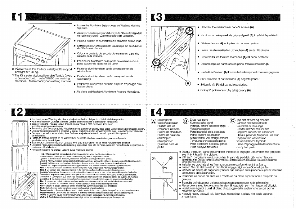 Smeg AS73CES User Manual | Page 22 / 23