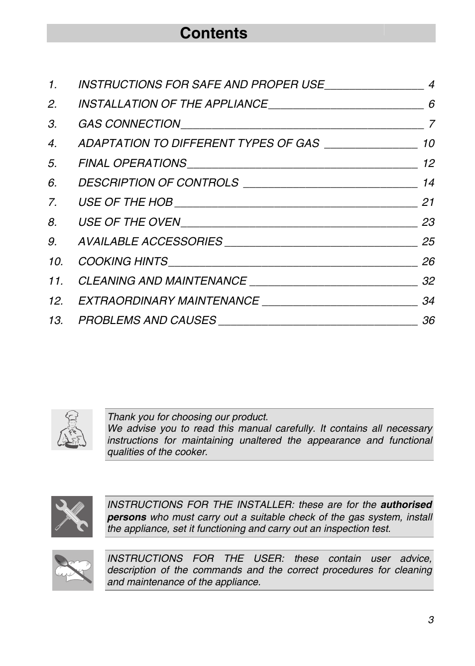 Smeg SA9065XS User Manual | 36 pages
