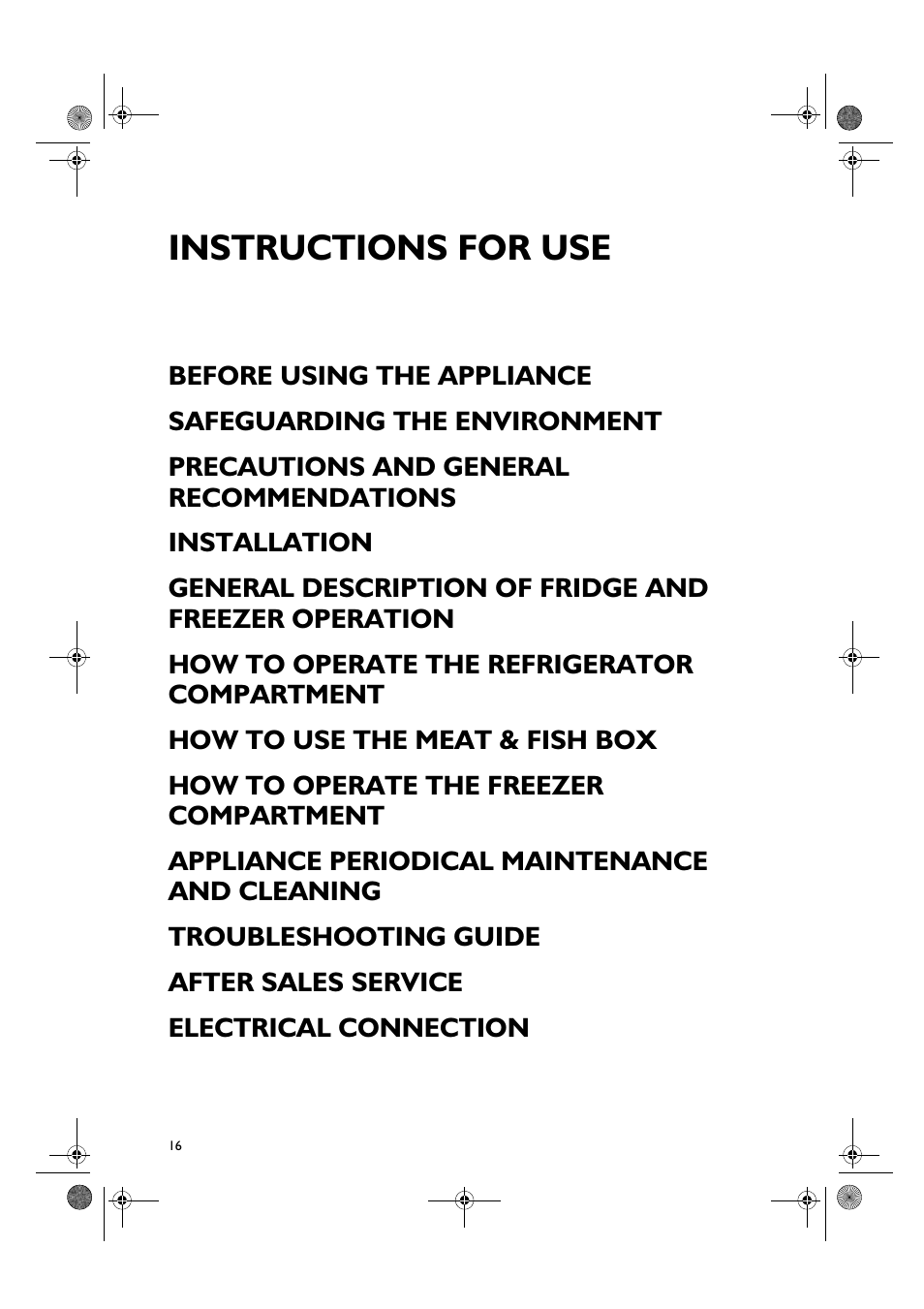 Smeg CR328APZD User Manual | 15 pages