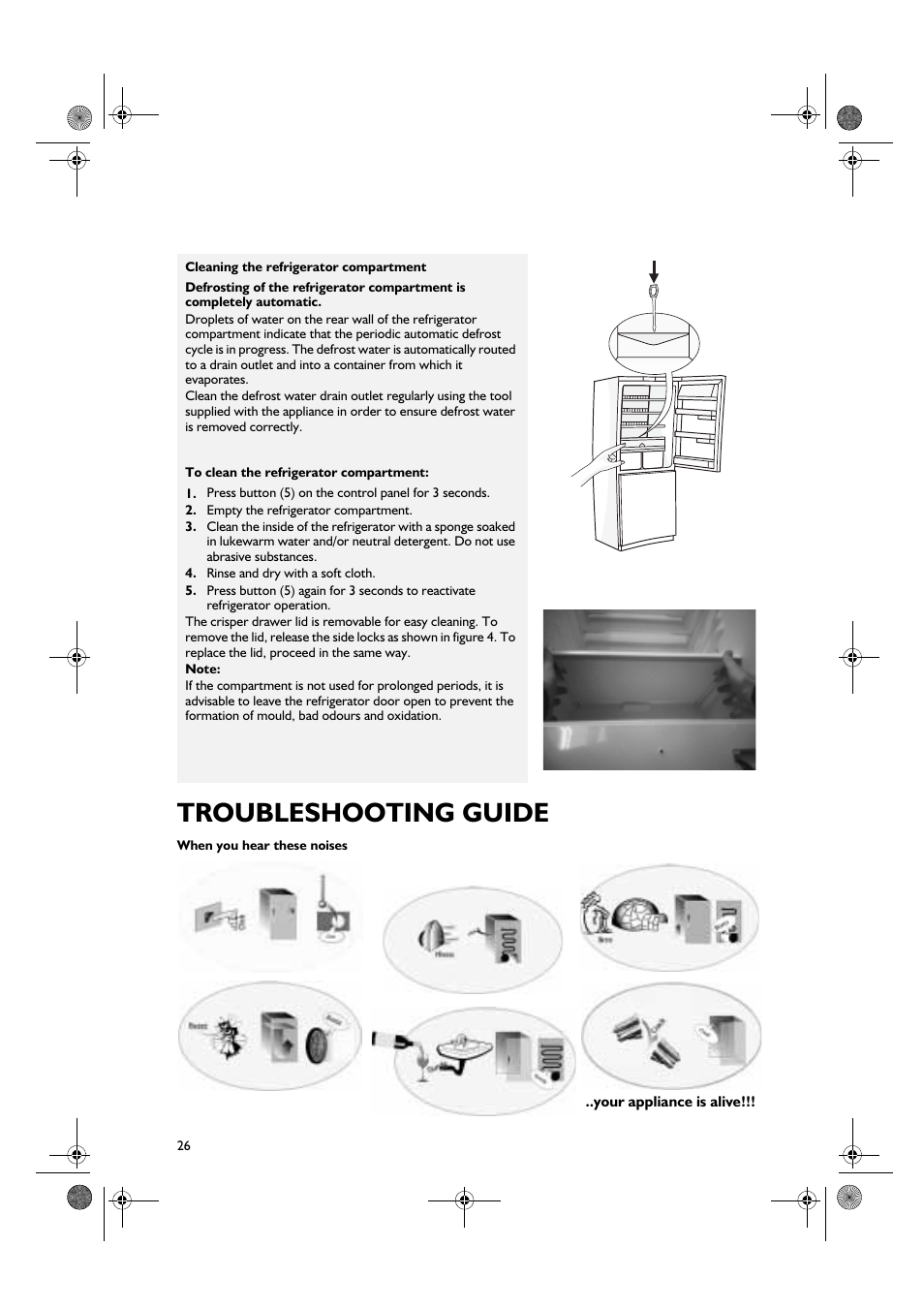 Troubleshooting guide | Smeg CR328APZD User Manual | Page 11 / 15