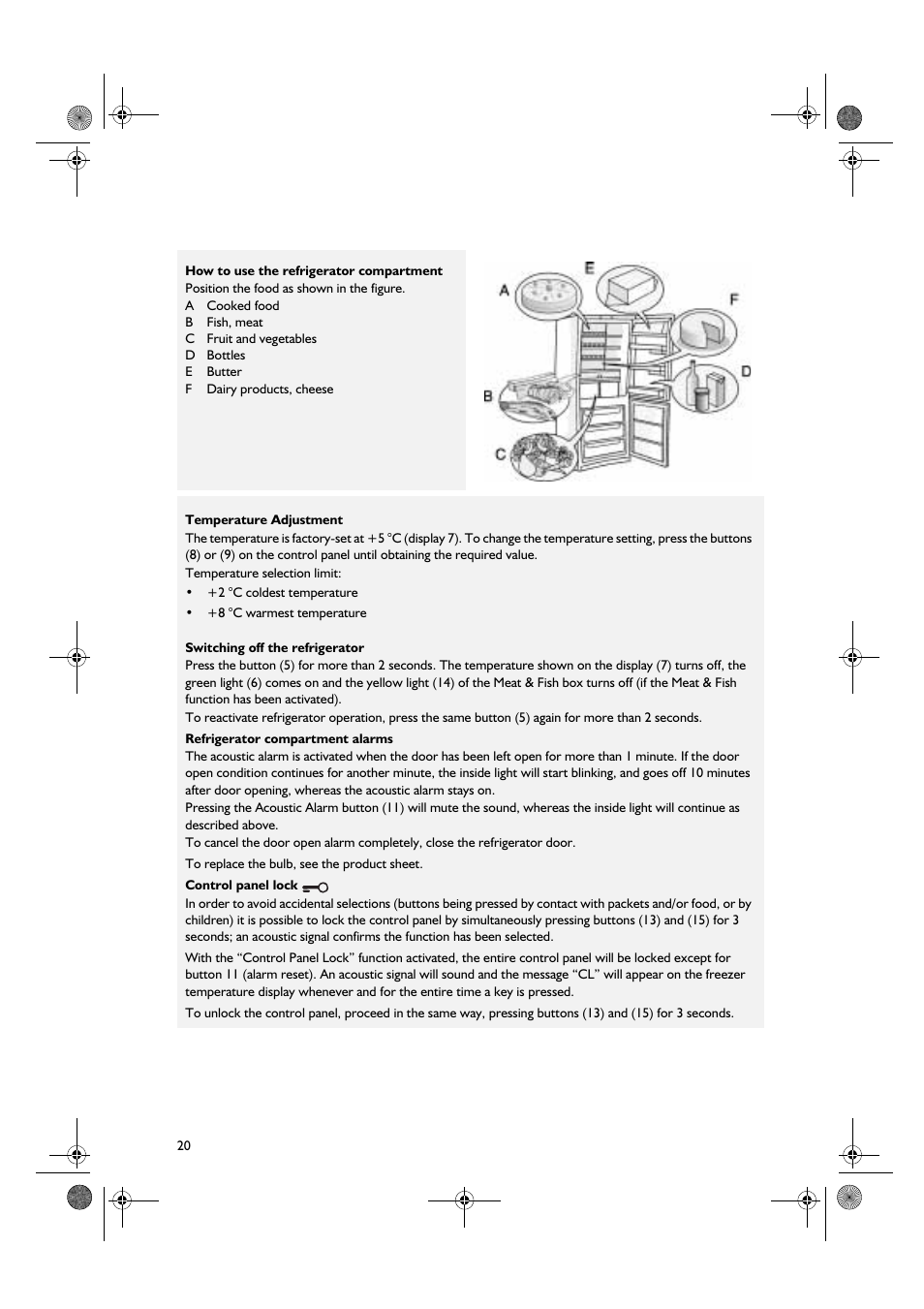 Smeg CR328APZD User Manual | Page 5 / 15