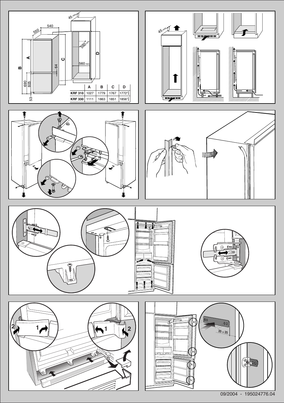 Smeg CR330A User Manual | Page 61 / 61