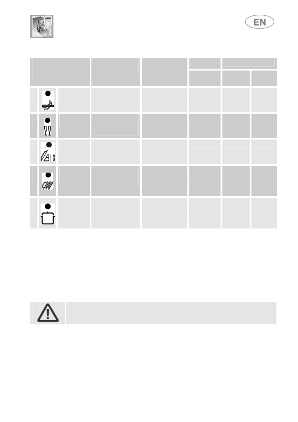 User instructions, Only run the soak program with half loads, See energy label | Smeg STA6249 User Manual | Page 12 / 35