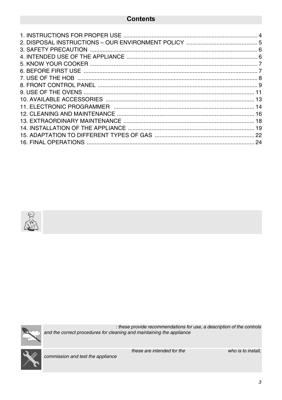 Smeg SNZ61MFA1 User Manual | 24 pages