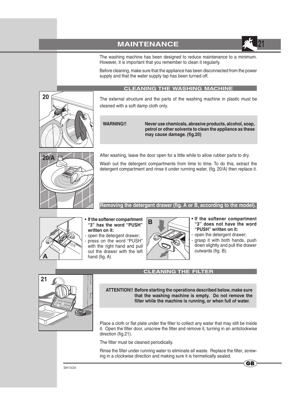 Smeg SM1634 User Manual | Page 11 / 18