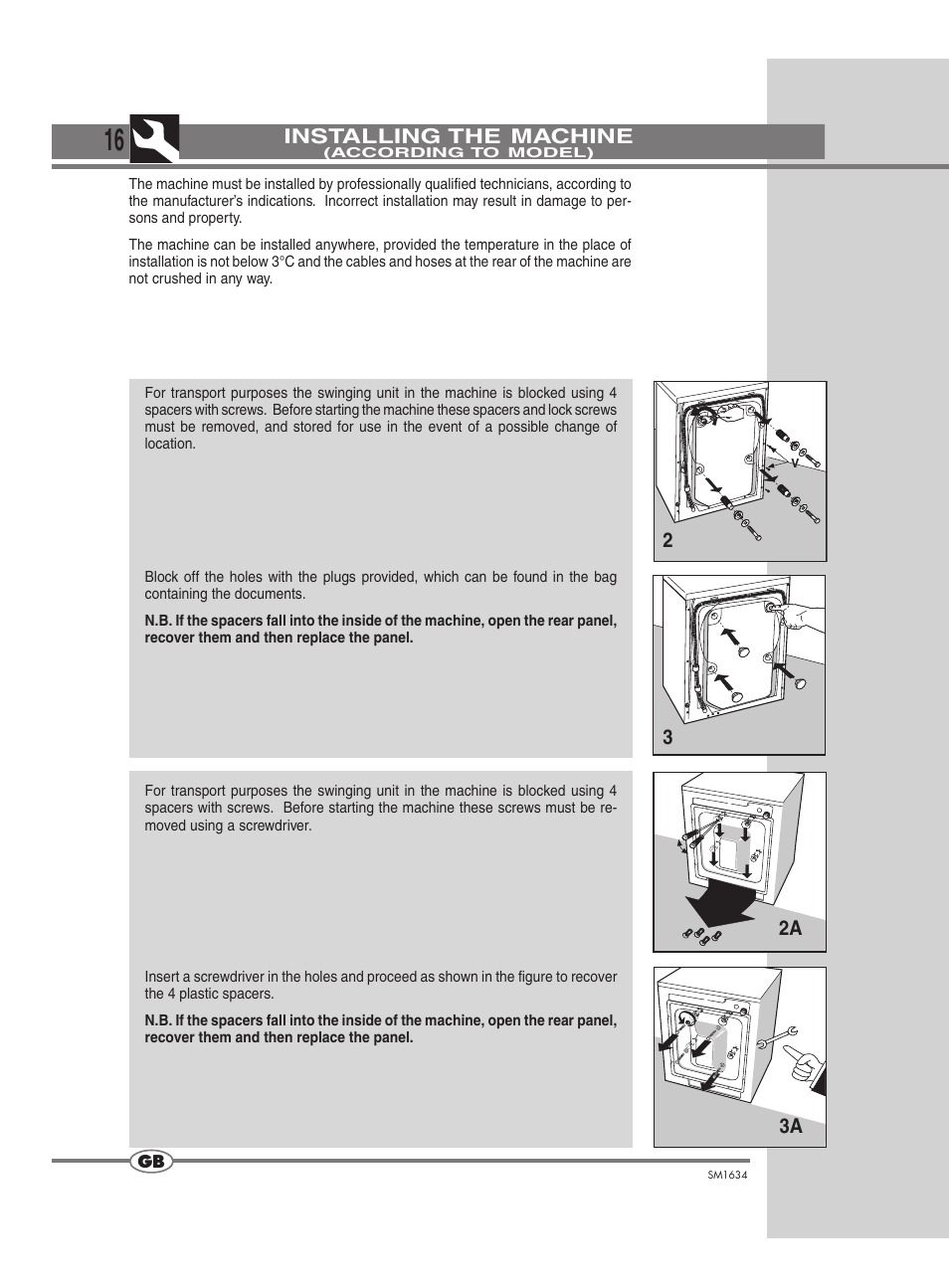 Smeg SM1634 User Manual | Page 6 / 18