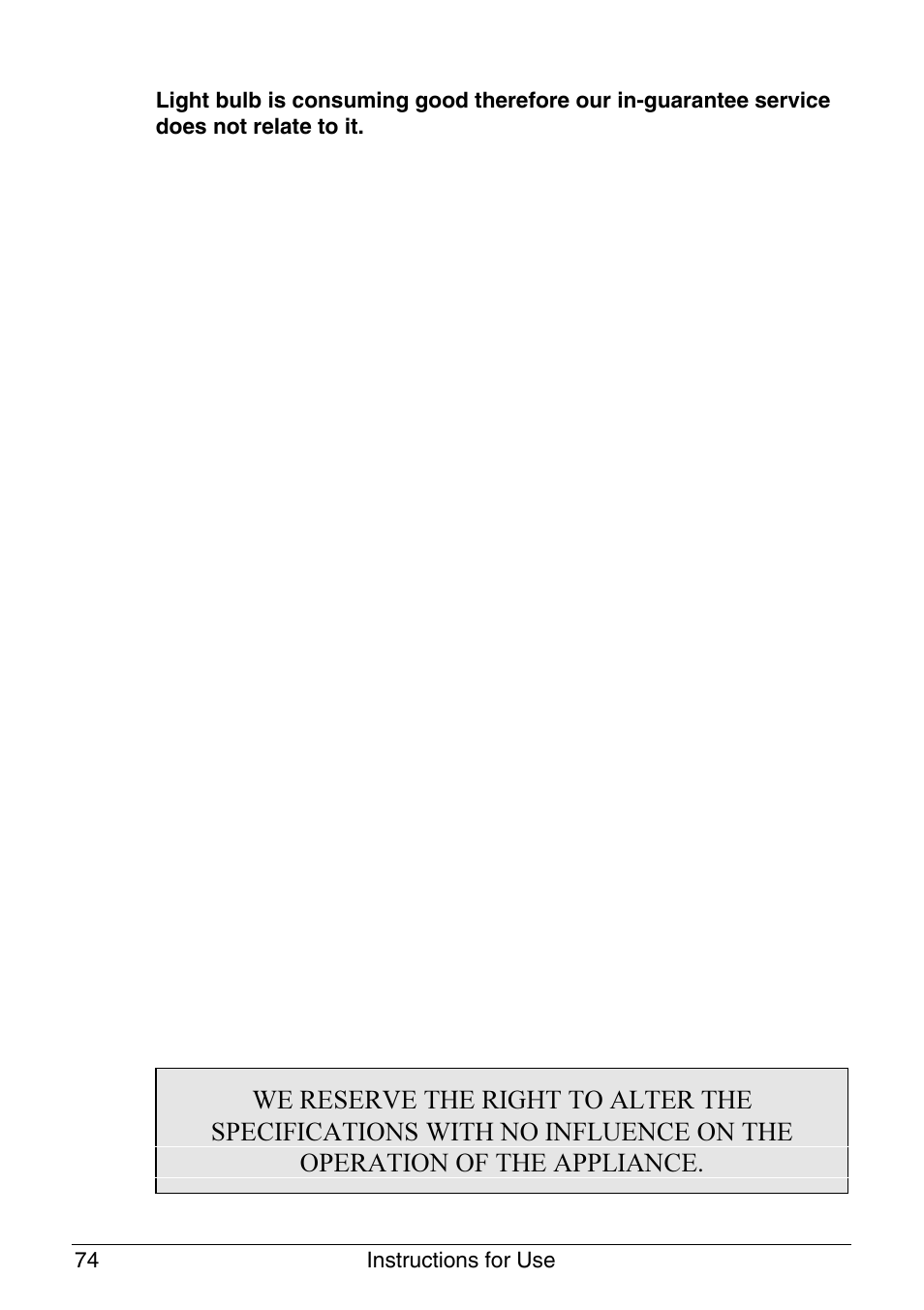Smeg -Freezer CR320A User Manual | Page 18 / 18