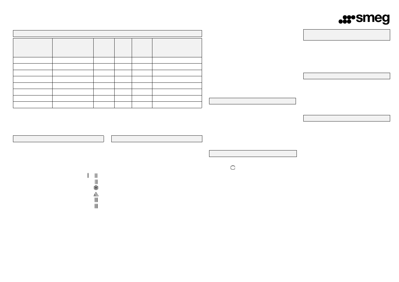 Smeg STL 60 User Manual | Page 2 / 19