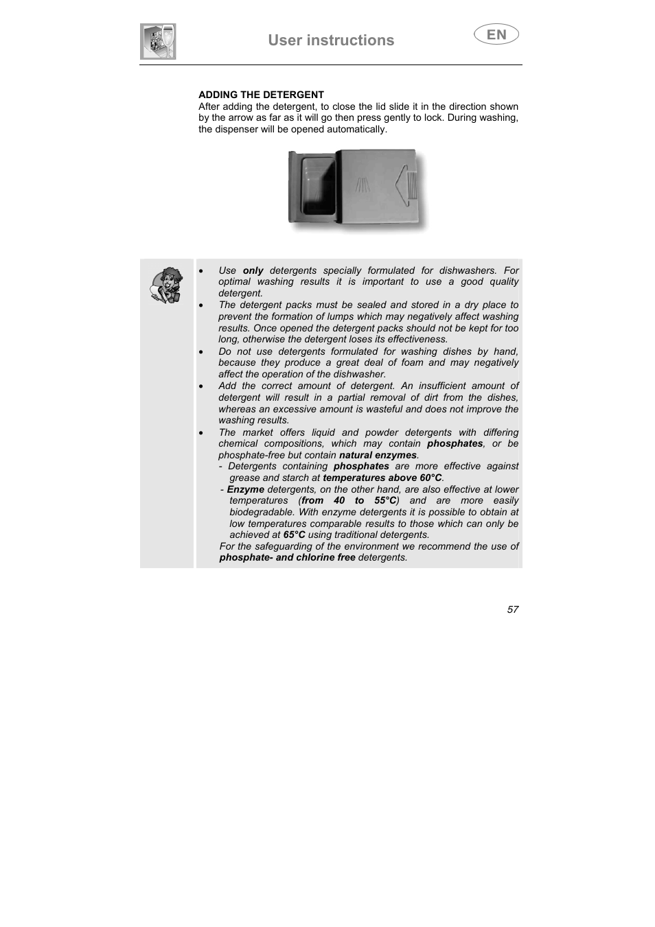 User instructions | Smeg ST0904 User Manual | Page 22 / 36