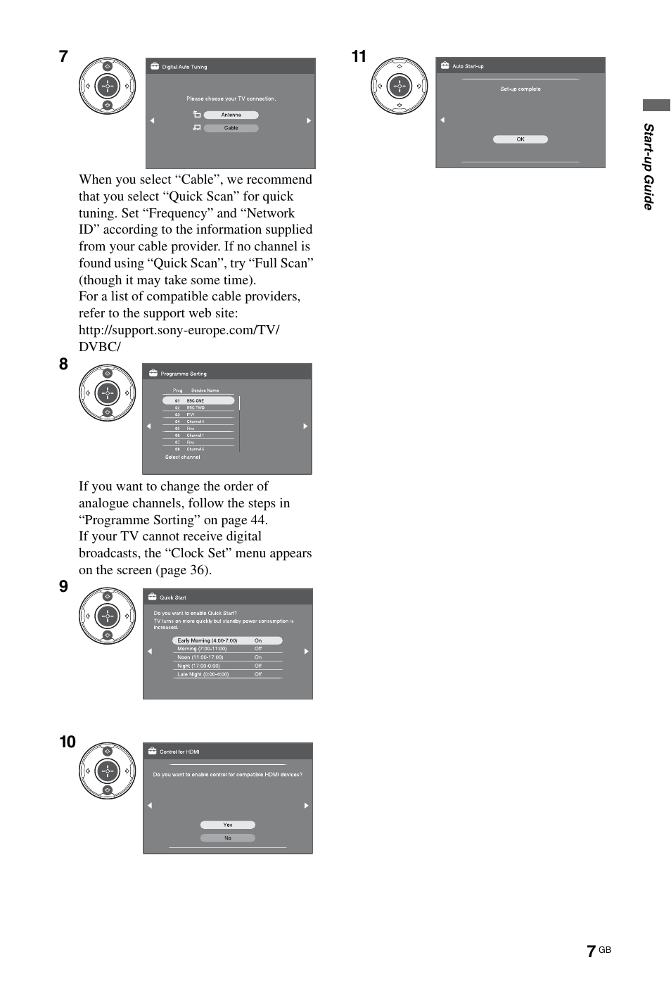 Sony KDL-46X4500 User Manual | Page 7 / 188