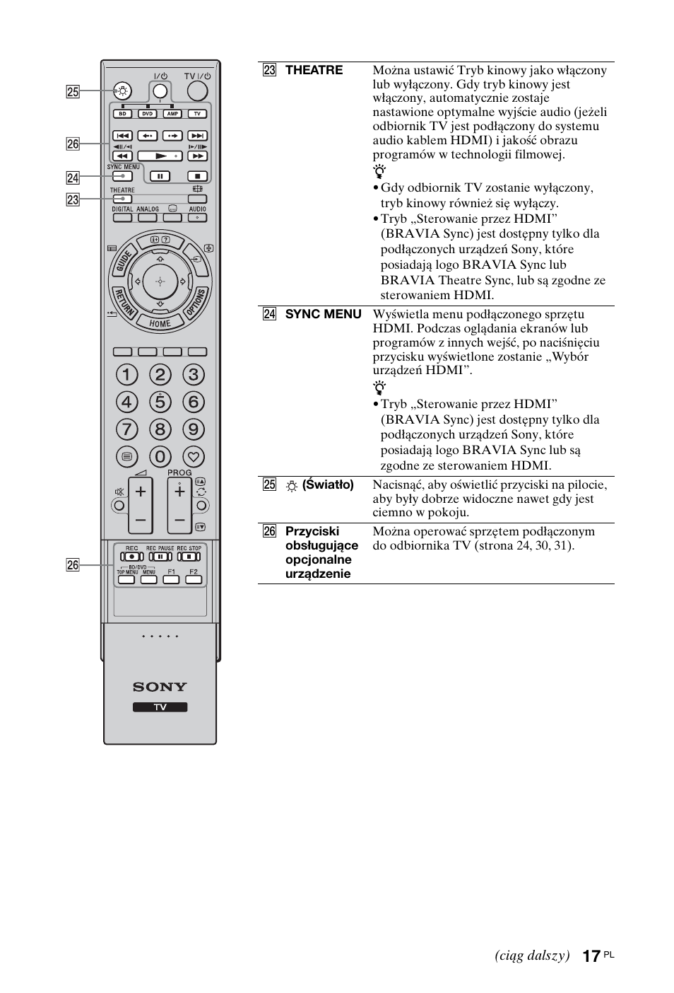 Sony KDL-46X4500 User Manual | Page 73 / 188